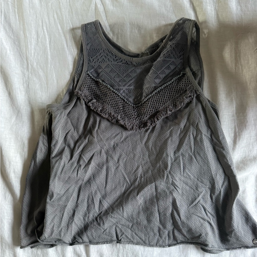 Rip Curl Charcoal Lace Tank Top